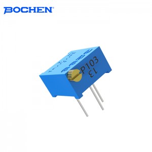 3299P 10k Ohm 0.5w Side Adjustment 3299P-1-103 Multiturn Cermet Trimmer Potentiometer