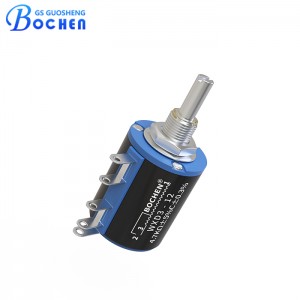 WXD3-12 1W 10k Ohms Five Turn precision multiturn wirewound potentiometer