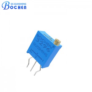 3296W-B 0.5W Adjustable Resistance Bent Pin Cermet Trimmer Potentiometer