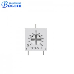 3361 Series 10k Ohm 0.25W 1/4″ Single Turn Square SMD Trimmer Trimming Potentiometer