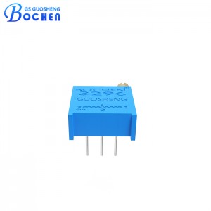 3296U 0.5w 102 103 104 203 501 502 503 Side Adjustment Multi Turn Precision Cermet Trimmer Potentiometer