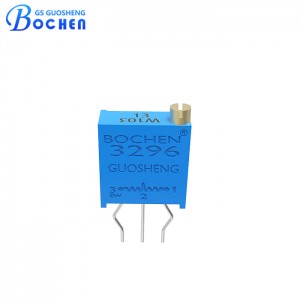 3296W-B 0.5W Adjustable Resistance Bent Pin Cermet Trimmer Potentiometer