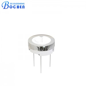 3329P 0.5W 5K 10K 20K 50K 100K 1/4″ Round Single Turn Cermet Trimmer Trimming Potentiometer