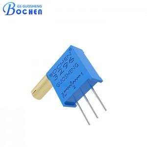 3296X-A 0.5W Variable Resistor Side Adjustment Multiturn Cermet Trimmer Trimming Potentiometers