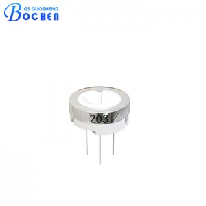 3329H-1 0.5w 20k Ohms 1/4″ Round Variable Resistor Single Turn Cermet Trimmer Potentiometer