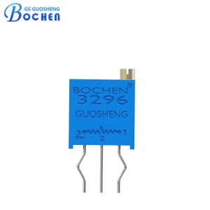 3296W-B 0.5W Adjustable Resistance Bent Pin Cermet Trimmer Potentiometer