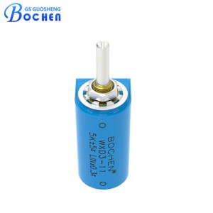 WXD3-11 5k Ohms 5% Lin 0.25% Multiturn Wirewound Potentiometer For Test And Lab Equipment