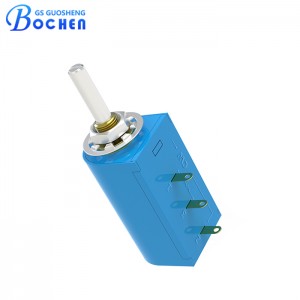 WXD3-11 5k Ohms 5% Lin 0.25% Multiturn Wirewound Potentiometer For Test And Lab Equipment