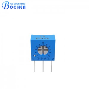 3362M-1-202LF 1/4″ Square 2kohms 10% 0.5W PC Pin Through Hole Precision Cermet Trimmer Resistor