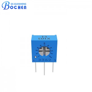 3362X 0.5w 10K Ohms Side Adjustment Trimpot Cermet Trimmer Potentiometer